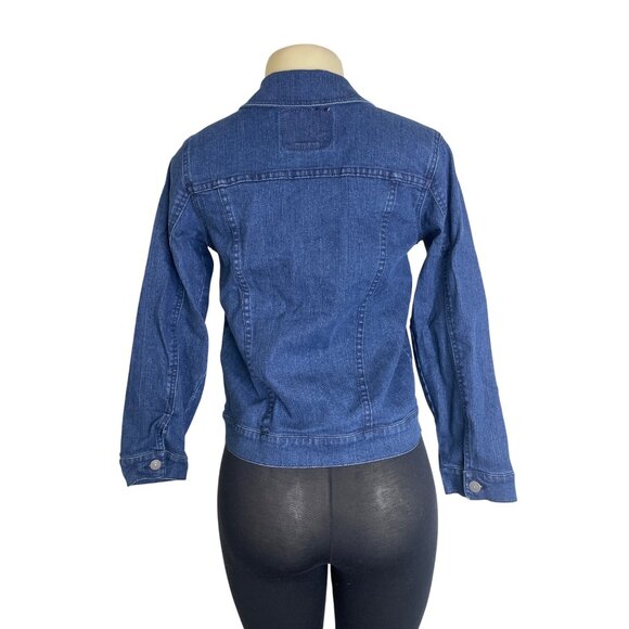 Levi Strauss & Co. Women's Blue Denim Jacket Sz M - Picture 4 of 13